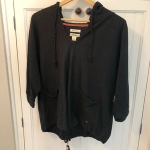 Roxy black hoodie